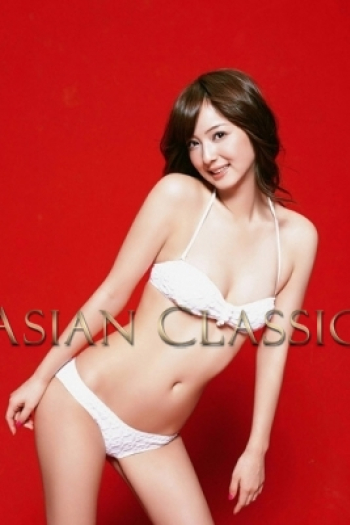 Exclusive Dark Brown haired London escort NORIKO is 5'6